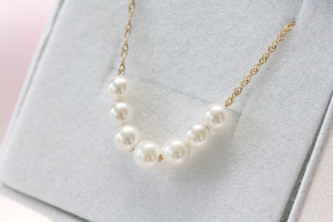 akoya pearl 7 pieces necklace